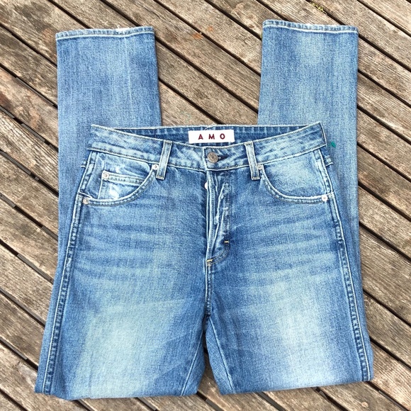 AMO Distressed Lover Jeans - Picture 6 of 9